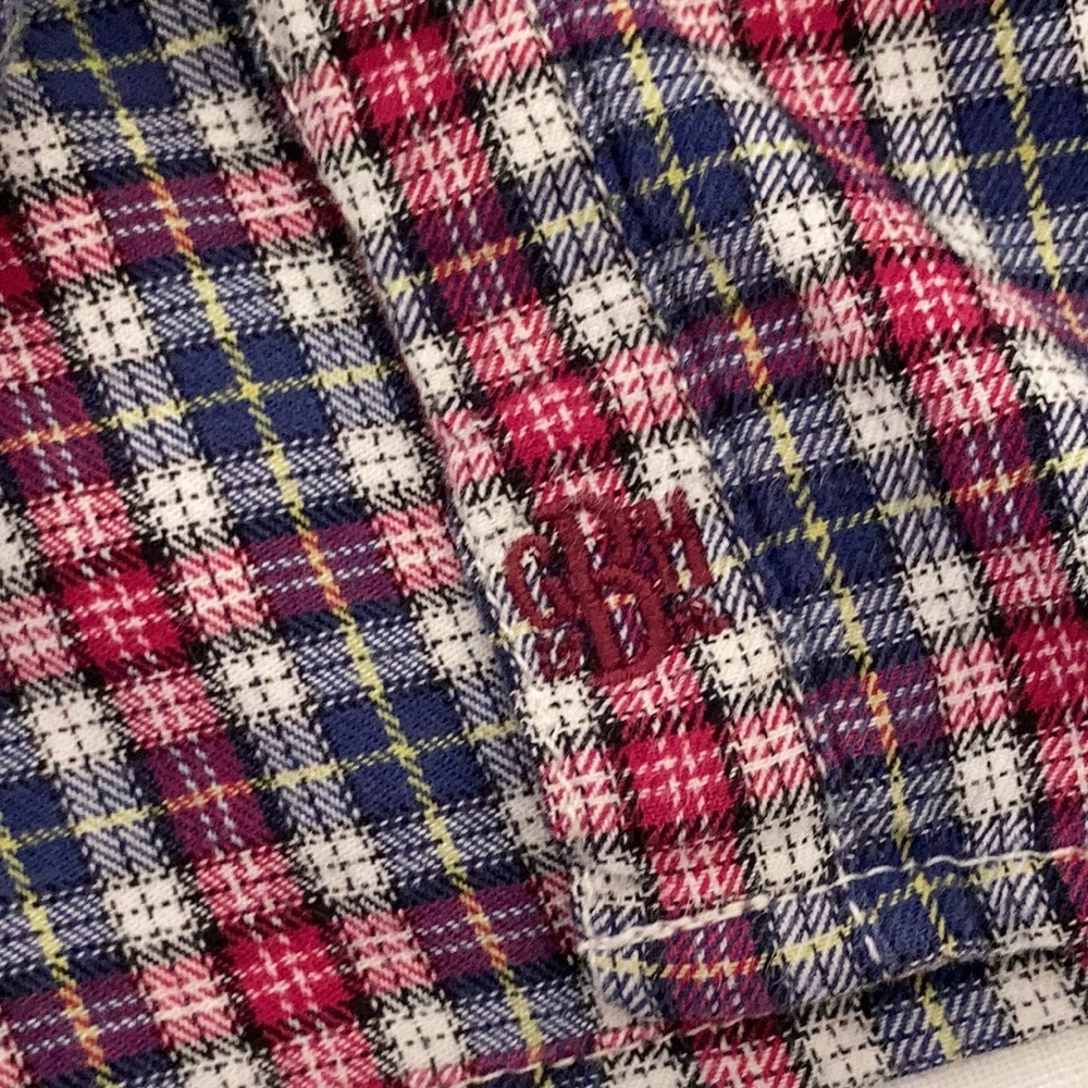 GH Bass&CO plaid buttoned shirt size XS - Picture 10 of 16